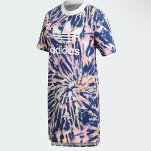 Adidas Tie-Dye T-Shirt Dress XXS